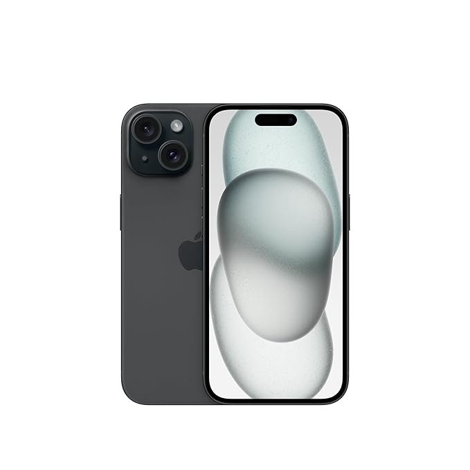 Apple iPhone 15 (128GB, Black)...